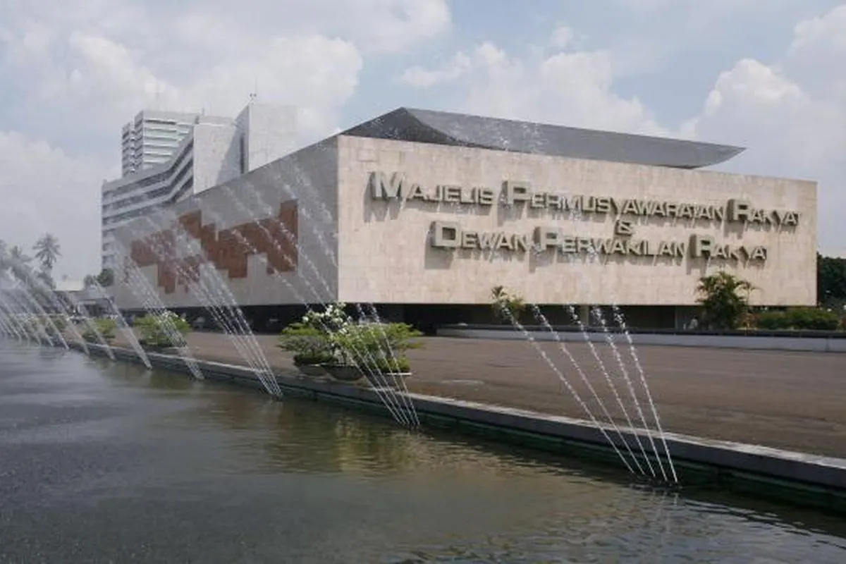 Gedung DPR MPR RI di Jakarta