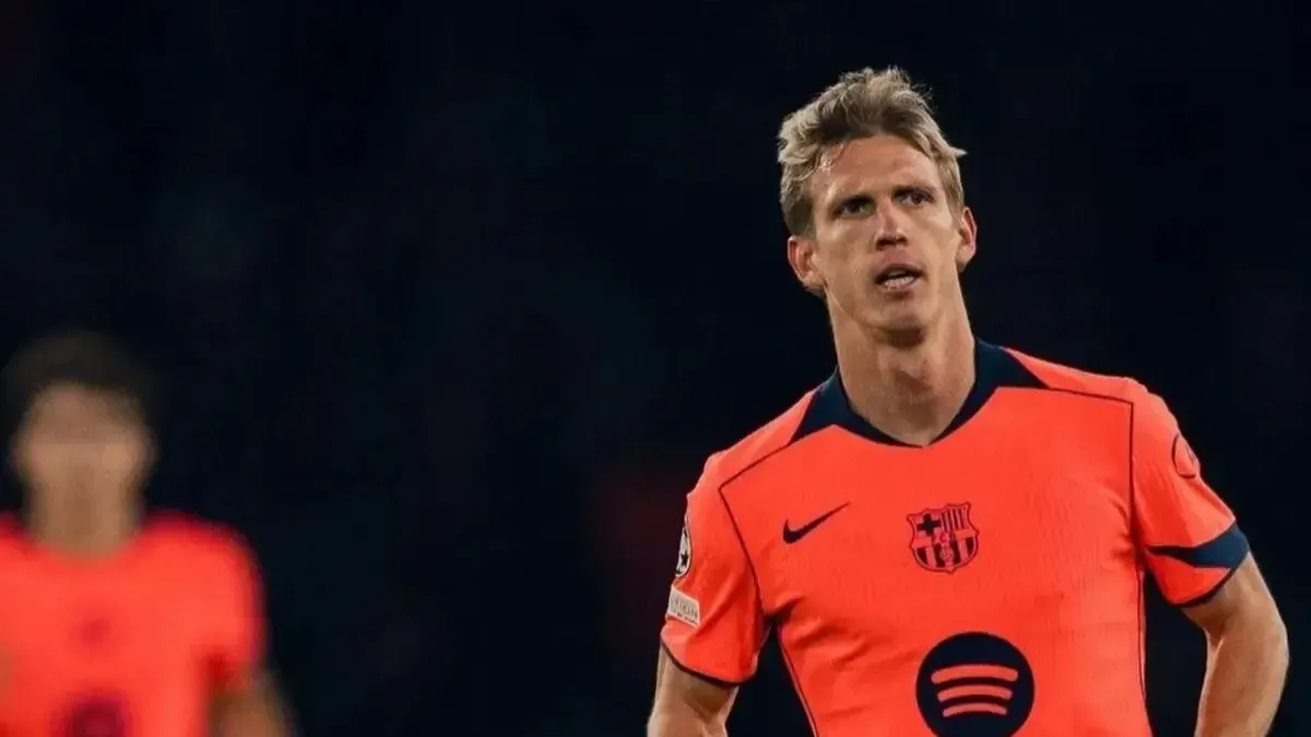 Gelandang andalan Barcelona, Dani Olmo.
