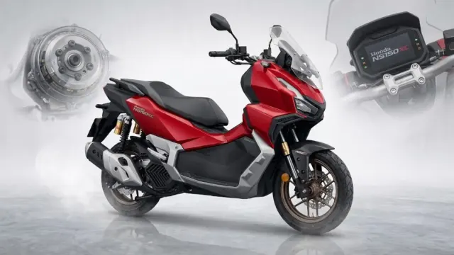 Honda NS150XC Punya Dual Dashcam dan Cornering ABS, Skutik Adventure 150 Cc