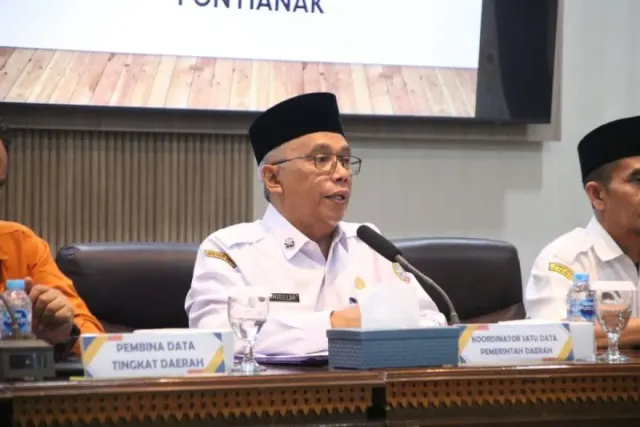 Sekda Pontianak Minta Rencana Aksi Satu Data Tak Berhenti di Dokumen
